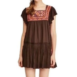 Free People Day Glow Mini Dress